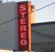 Stereo sign
