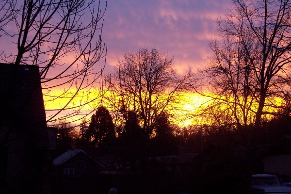 Eugene sunrise
