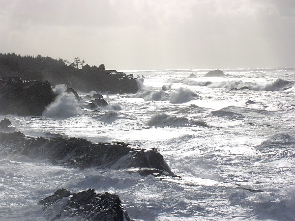 Stormy seas