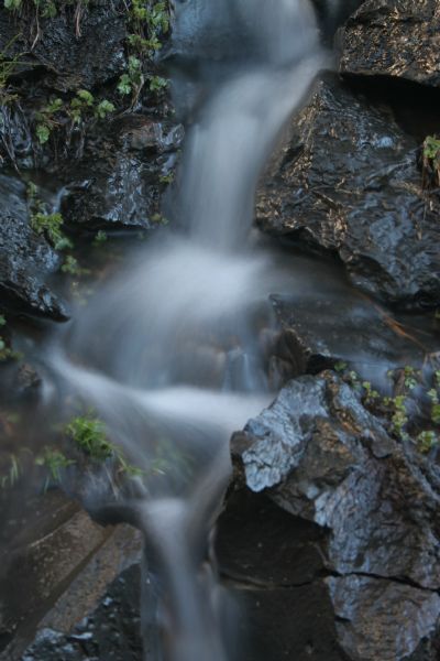 cascading water