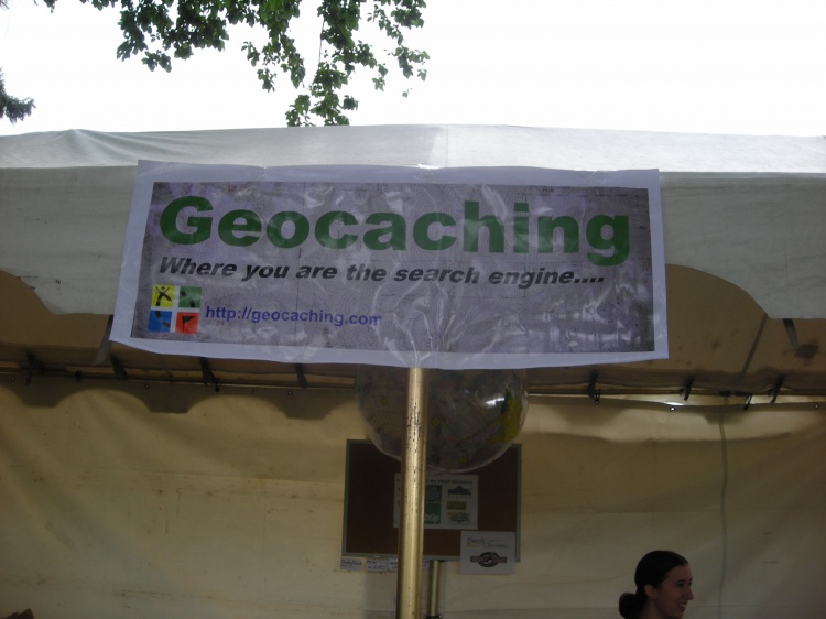 da Vinci Days Geocaching Booth!