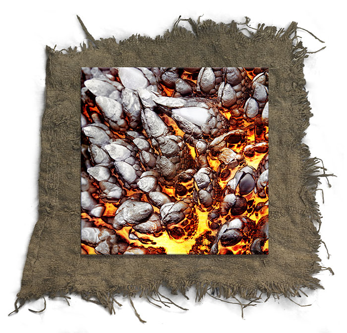 Framed: Pyroclastic Adhesion