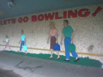 Bowling Mural