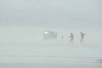 Folks on Beach