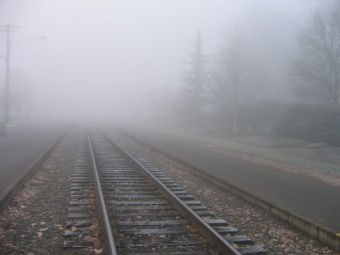 foggy tracks