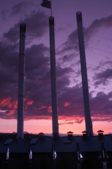 smoke stacks