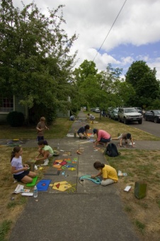 Sidewalk Art